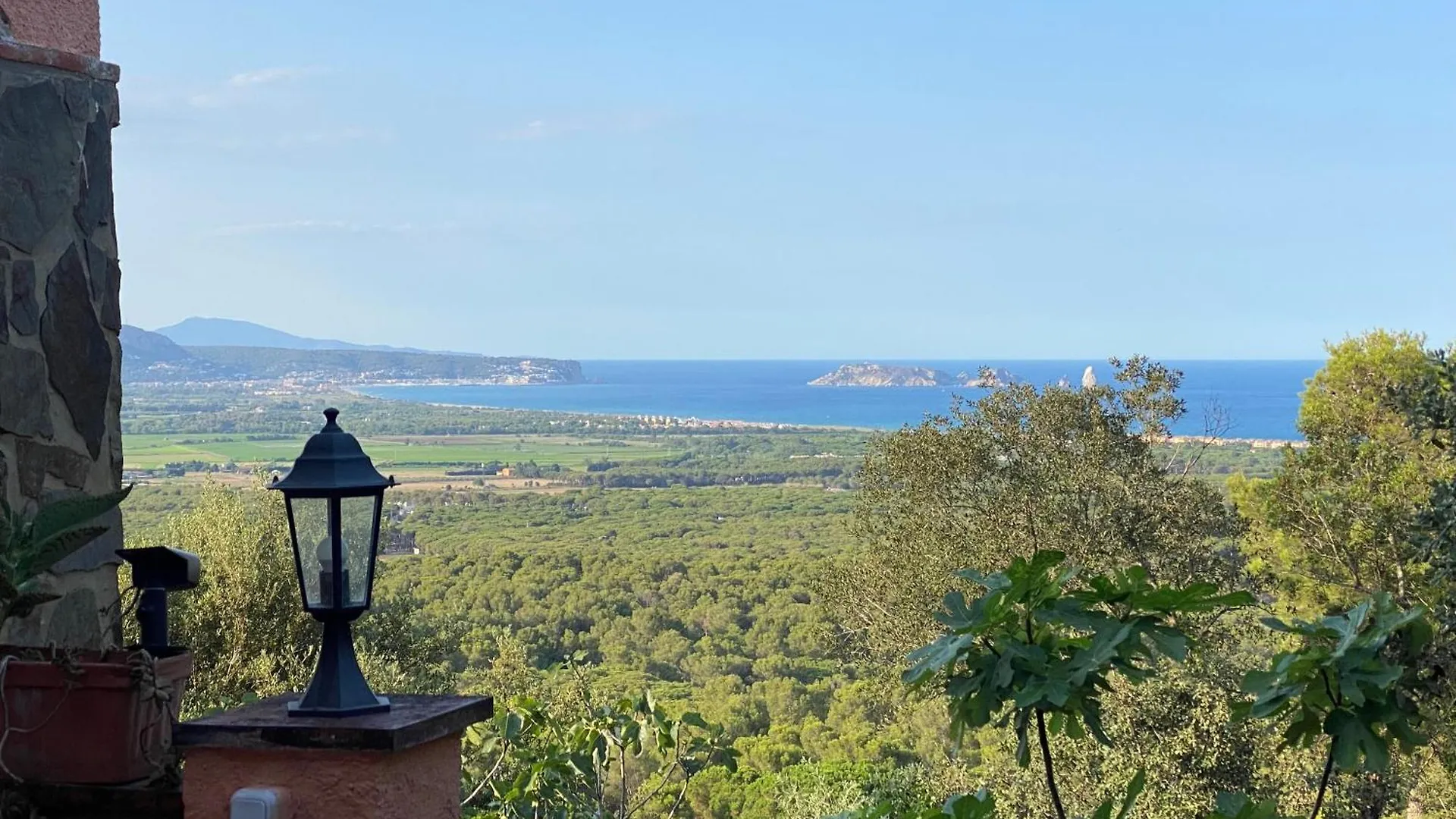 Montagne Vue Panoramique Sur Mer Pals